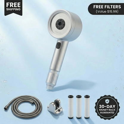 Fivvra™ Filtered Shower Head Pro